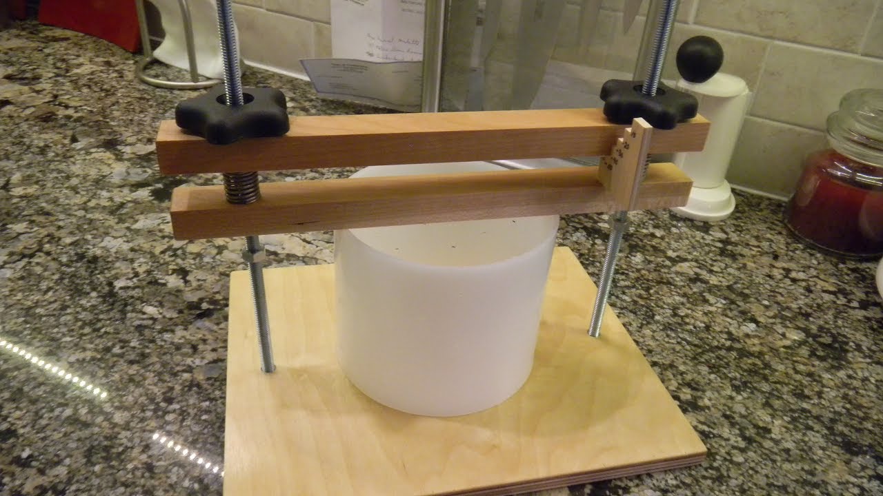 The Deluxe Cheese Press Setup and Use