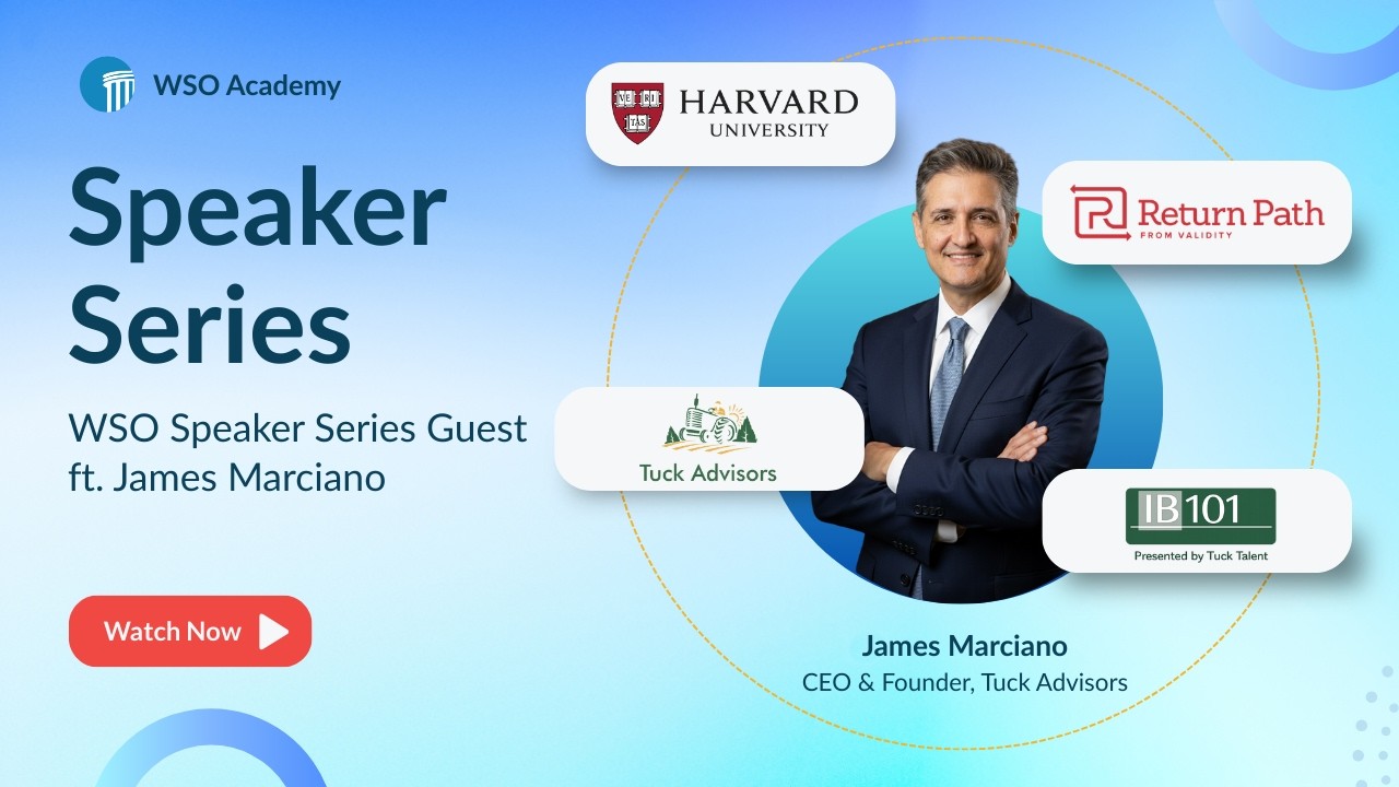Finance Career Insights From Industry Professionals | Speaker Series