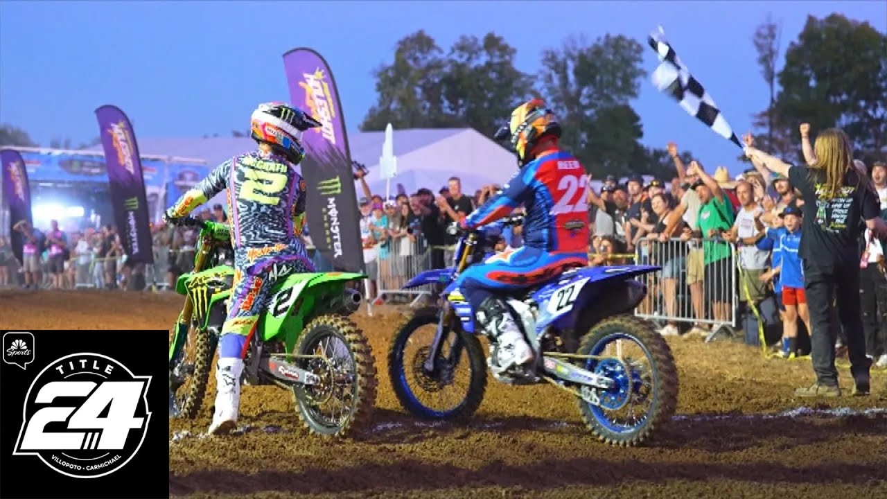 Holeshot Challenge was 'hell of a time' for Carmichael and Villopoto | Title 24 | Motorsports on NBC