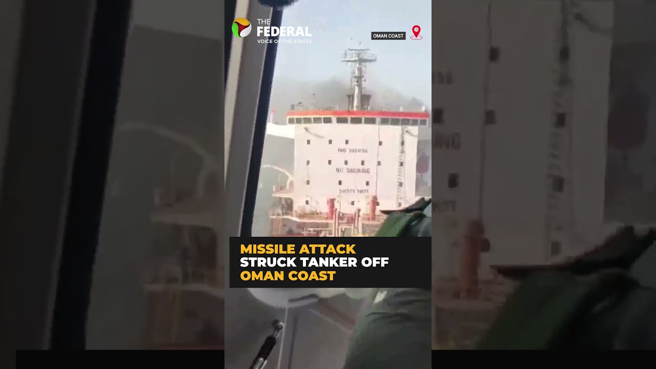 All 24 Indian crew rescued after missile attack on tanker off Oman coast | #shorts