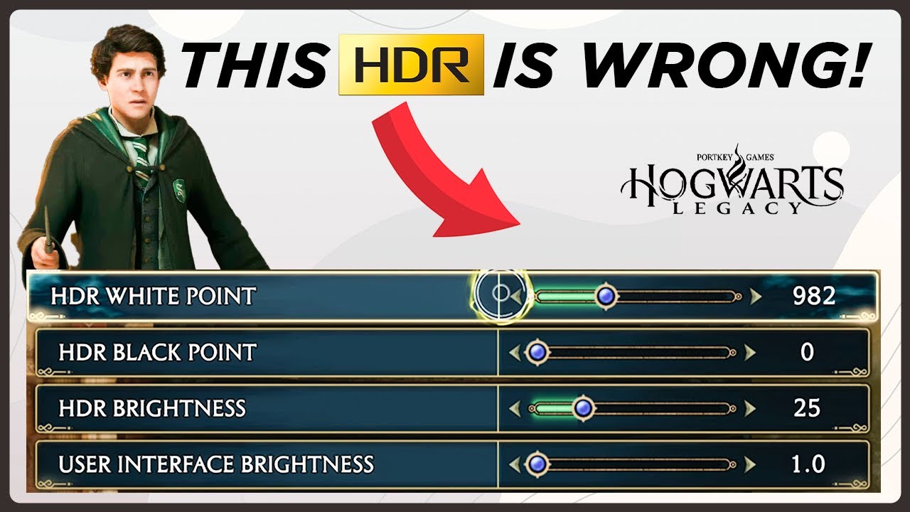 You&rsquo;re doing Hogwarts Legacy HDR wrong! Here&rsquo;s why&hellip; (PS5 - PS4)