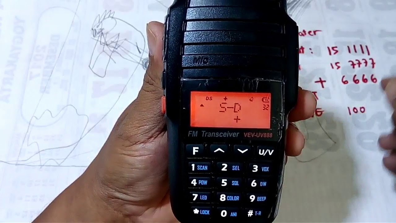 Seting Repeater HT Weierwei dan sejenisnya