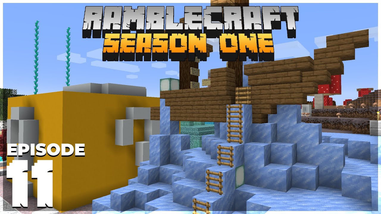 RambleCraft Minecraft 1.16.2 Survival Multiplayer [SMP] - S1E11: Buried Treasure