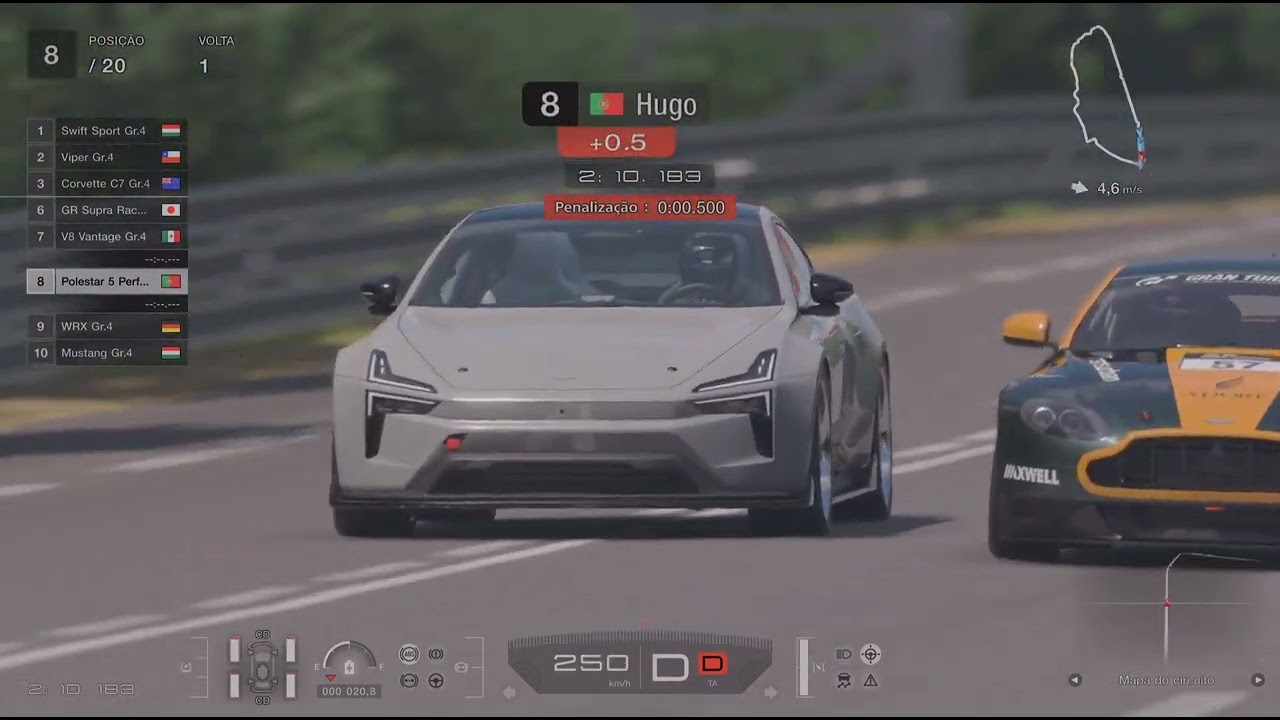 Polestar 1 volta em le mans