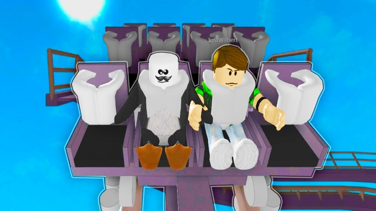 VAST IN EEN ROBLOX ACHTBAAN!!