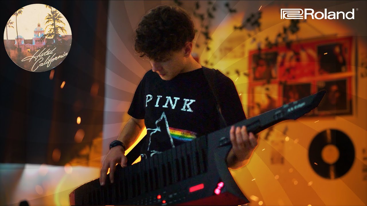 Hotel California Keytar Solo With The AX Edge!