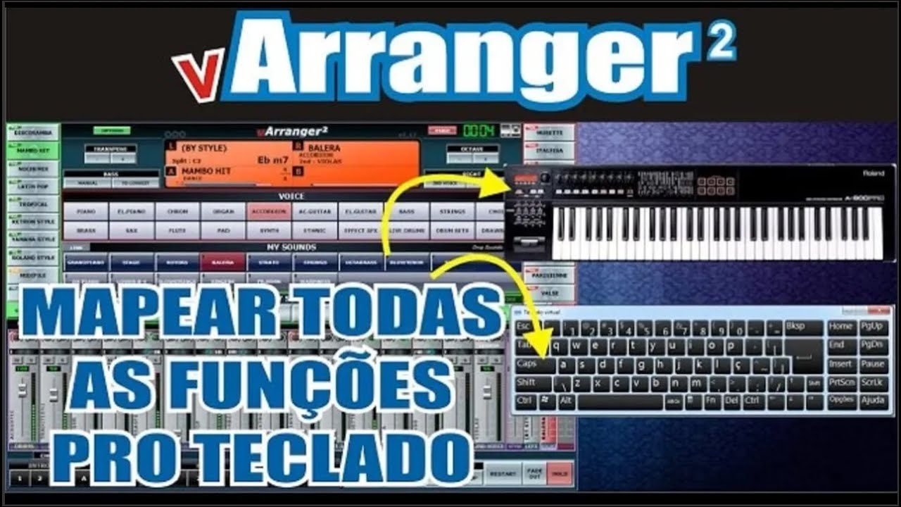 COMO MAPEAR OU CONTROLAR PELO TECLADO O MAIN A, VIRADAS E INTRO NO VARRANGER 2