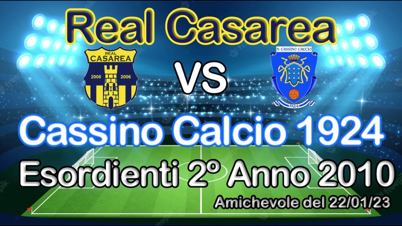 REAL CASAREA vs CASSINO CALCIO 1924  (ANNO 2010)
