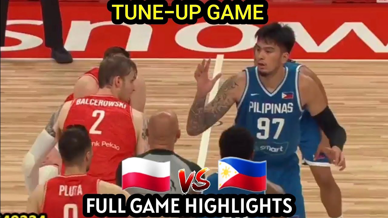 Gilas Pilipinas VS Poland Full Game Highlights | Tune-Up Game #gilaspilipinas #polandbasketball
