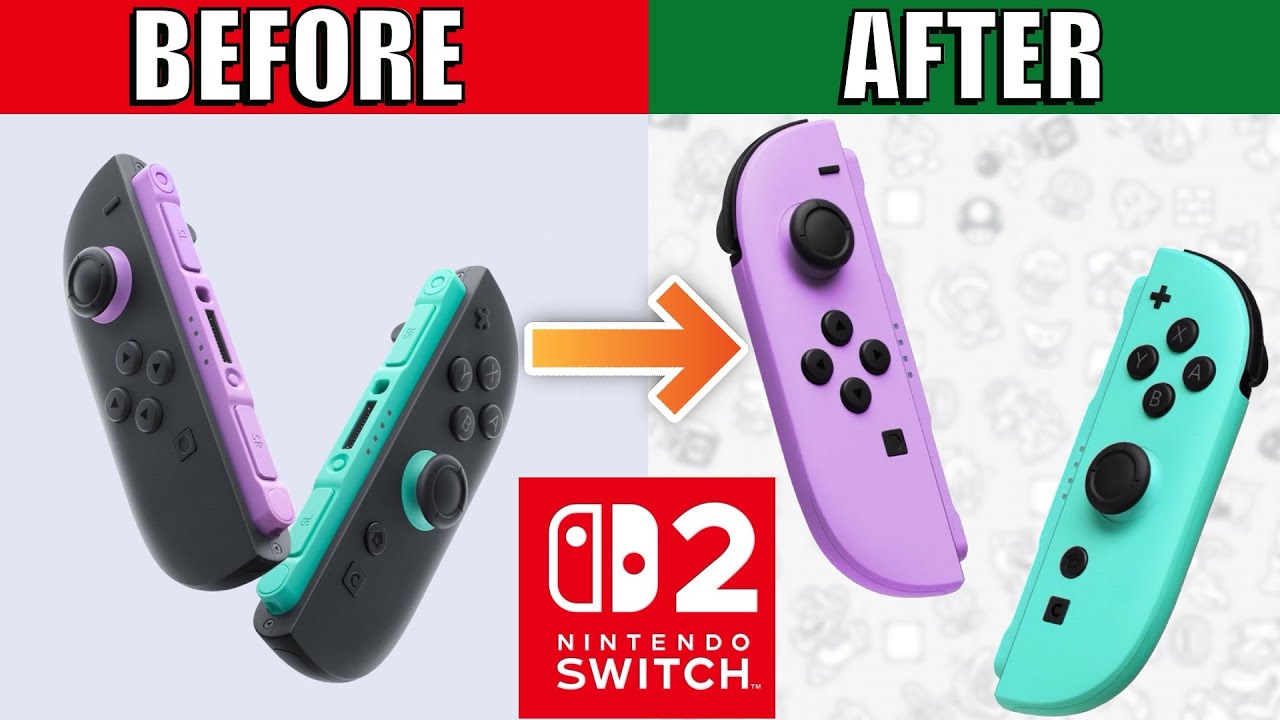 Они исправили совершенно новые цвета джойстиков Joy-Con для Switch 2.
