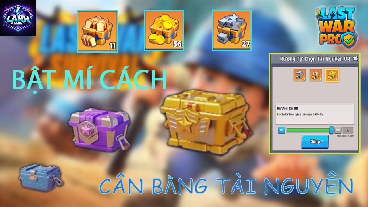 Last war | Bật mí cách cân bằng tài nguyên trong game last war