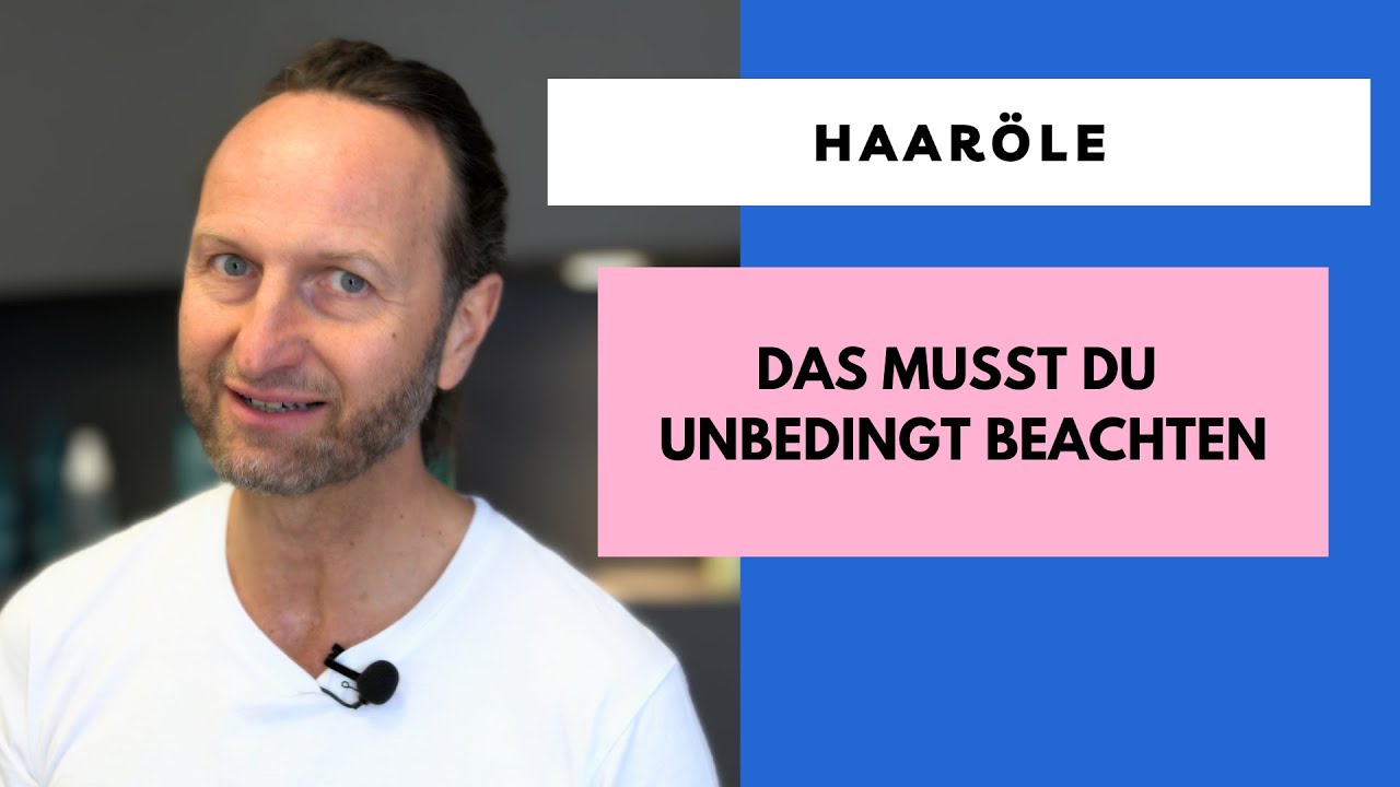 Haar&ouml;l richtig anwenden 😮 Tipps & Tricks 👌