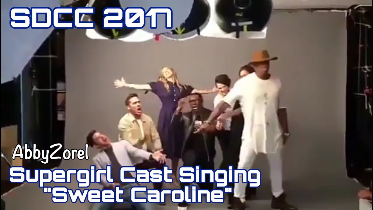 SDCC 2017: Supergirl Cast Singing 