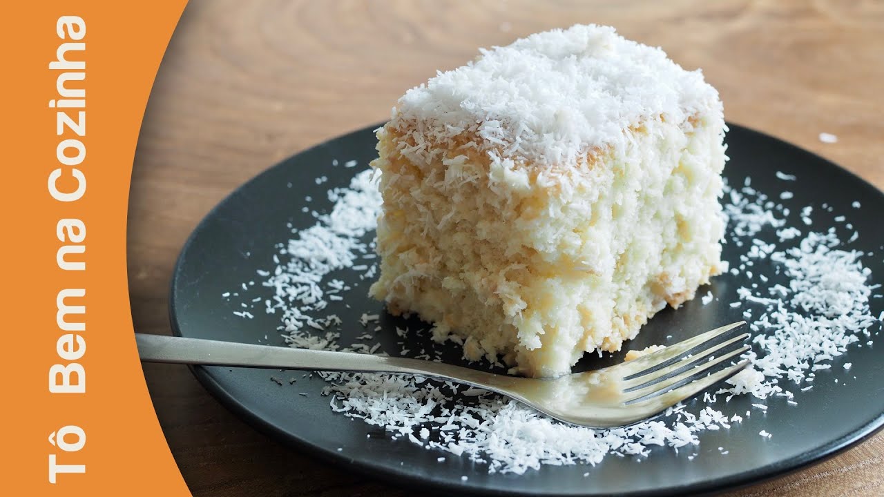 BOLO GELADO DE COCO (ou Toalha Felpuda) - Receita de bolo de coco (Episódio #217)