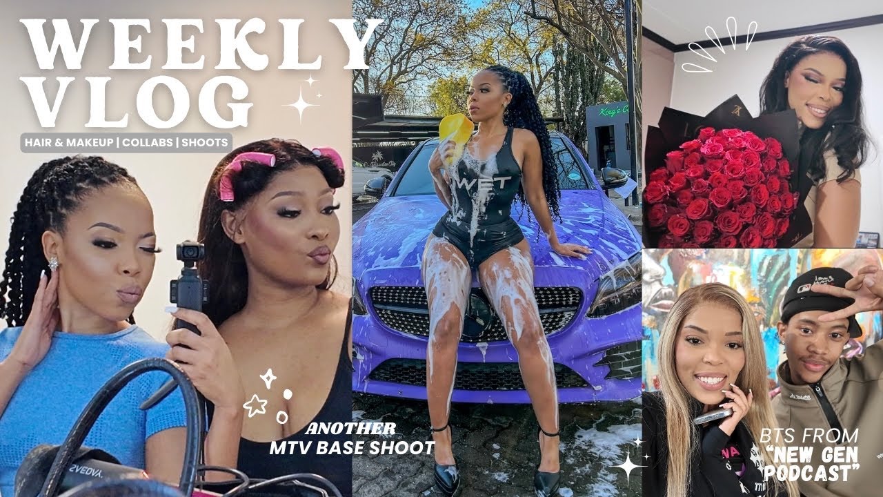 VLOG: Collab Week w/ New Gen Podcast🔥, MTV Base shoot w/ Naquueda & More!