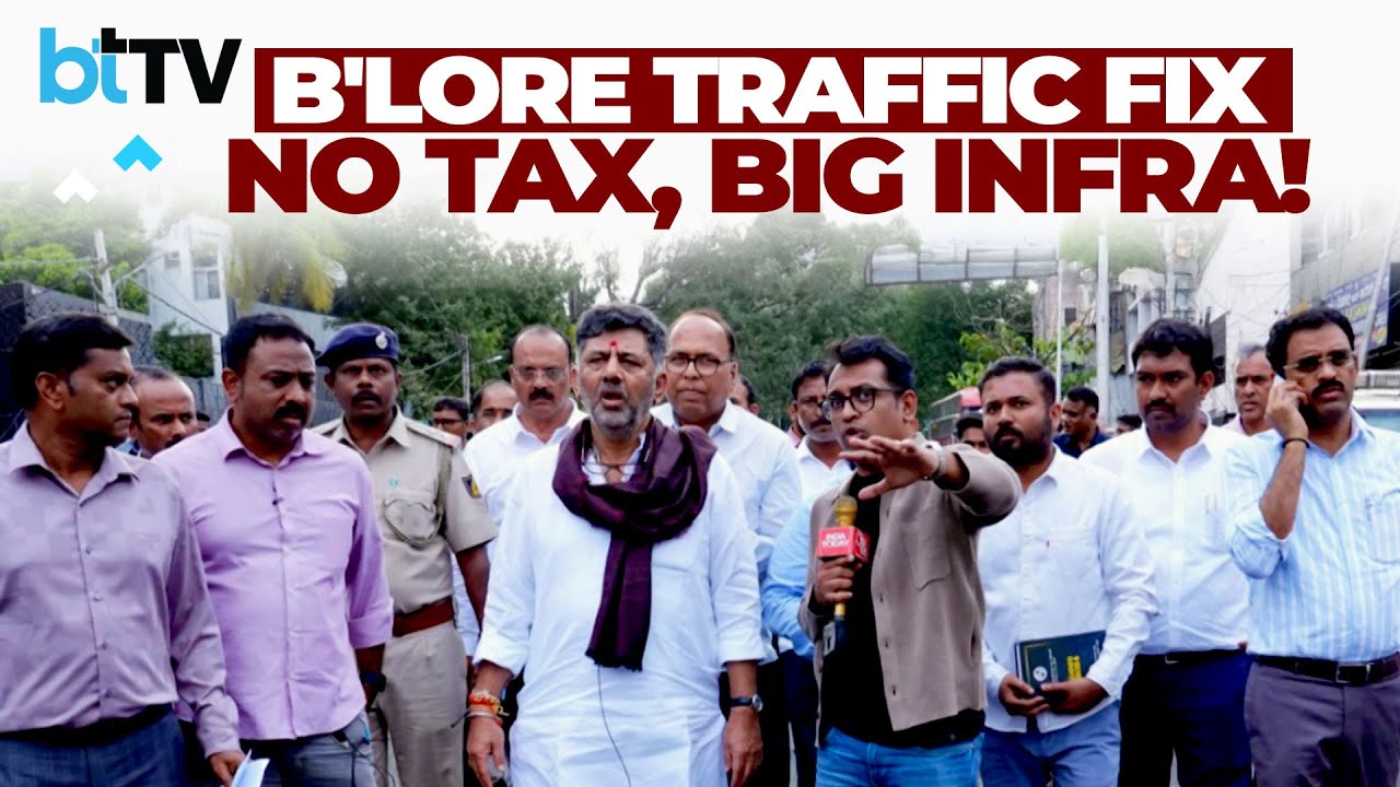 DK Shivakumar Breaks Silence On Bengaluru Congestion Tax | Big Infra Push Ahead