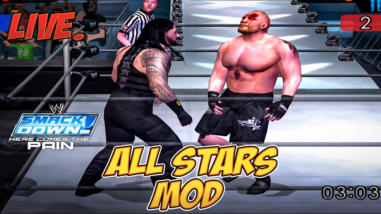LIVE : WWE SmackDown! HCTP All Stars MOD | VP GAMING