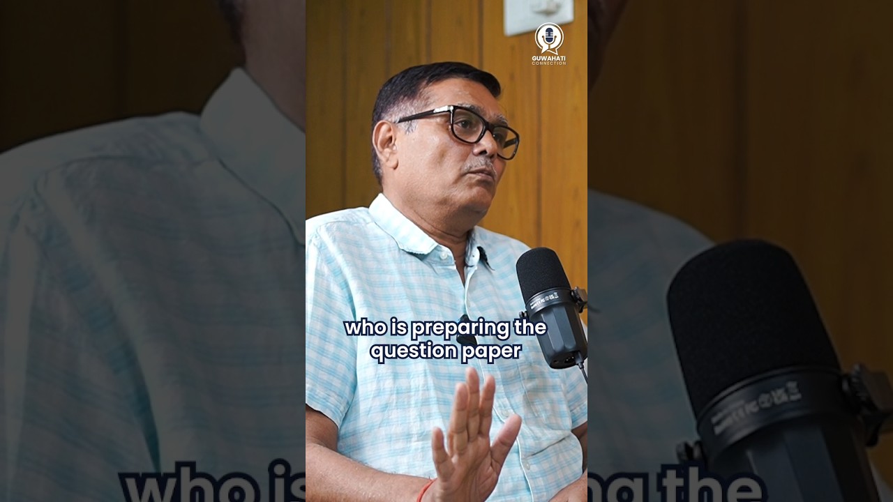 Who sets #SEBA question papers? RC Jain on paper leak, new question paper & much more #shorts