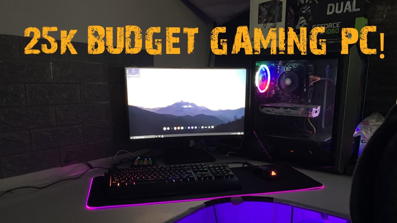 25k BUDGET GAMING PC plus STREAMING!