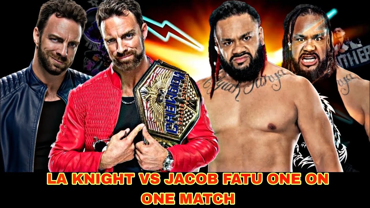 WWEPPSSPP LA KNIGHT VS JACOB FATU ONE ON ONE MATCH || IN WWEPPSSPP GAMEPLAY VIDEO
