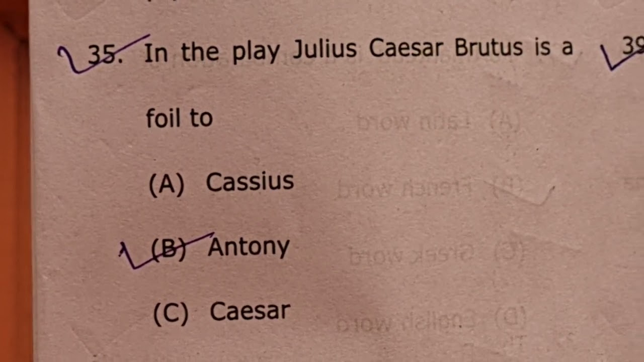 Solution (answer key) of BA 3rd semester English question paper of DBRAU held on 27th November 2024