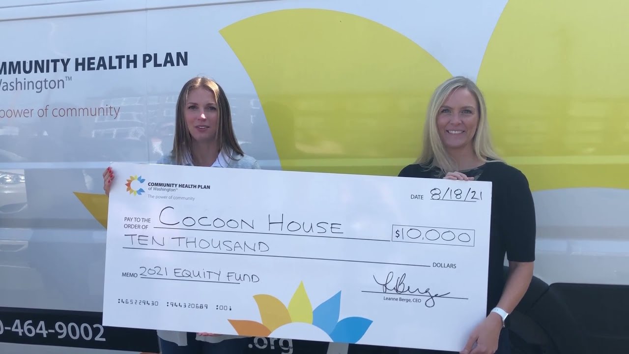 CHPW 2021 Community Health Equity Fund Roadtrip: Stop #2 Cocoon House