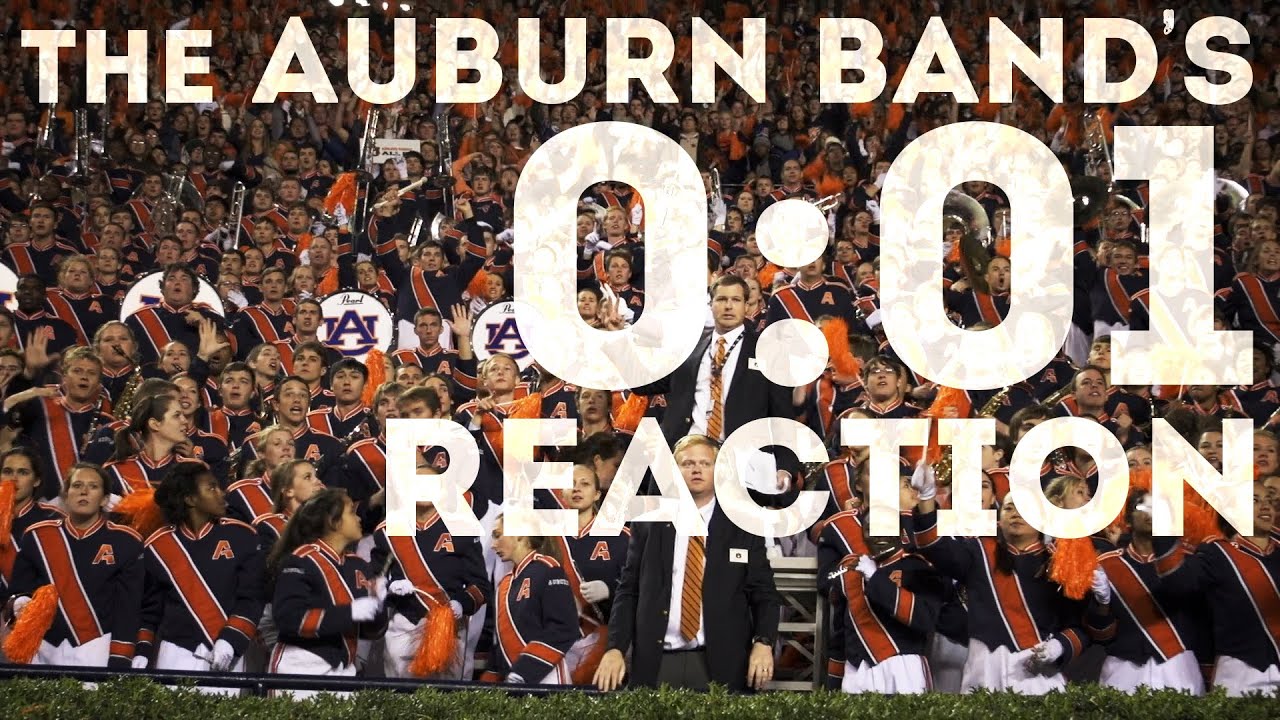 AU Band Reacts to 2013 Iron Bowl Win