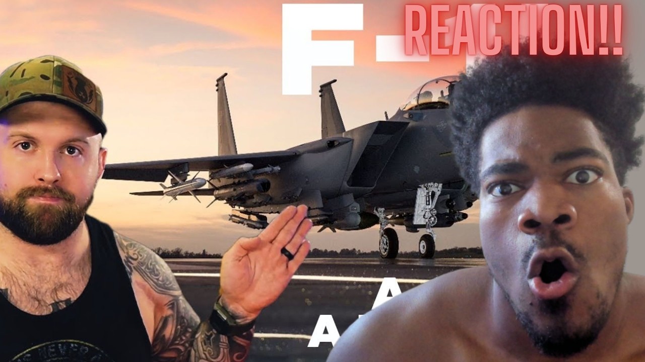 First Time Watching F-15 Eagle - The Most Gangster Fighter Jet Of All Time (Reaction!)