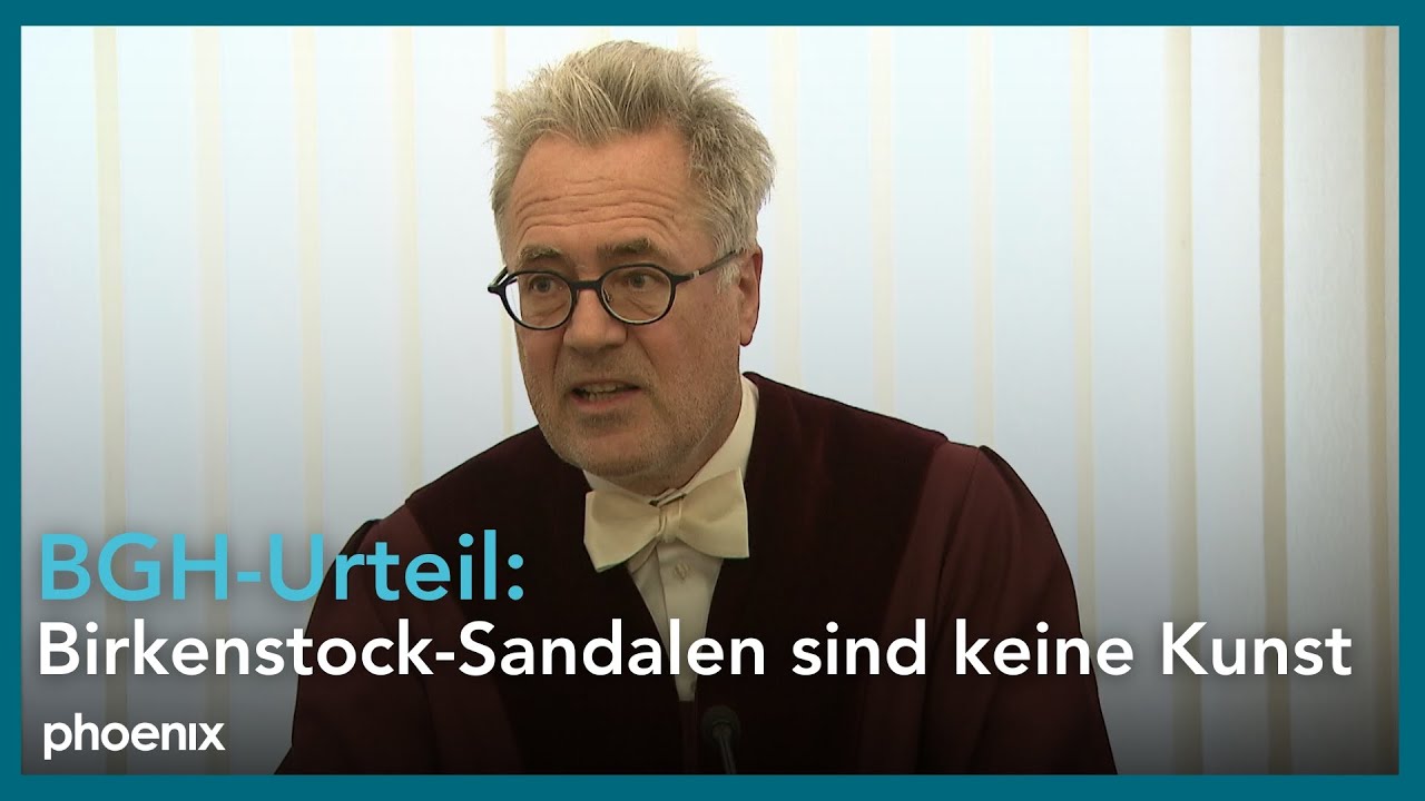 BGH-Urteil: Birkenstock-Sandalen sind keine Kunst | 20.02.2025
