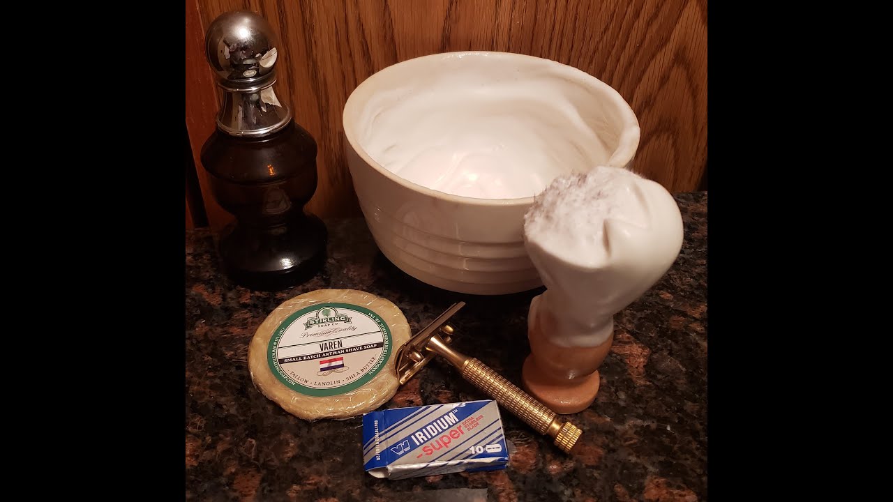SOTD: Stirling Varen Soap / Star Razor / Iridium Blades / Avon Wild Country Aftershave