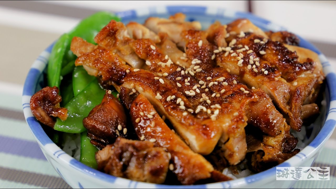 四種材料做照燒雞腿 Teriyaki Chicken(Eng Sub)[琳達公主的廚房筆記]