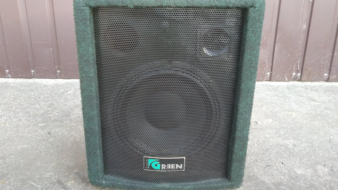 Kolumna estradowa EverGreen E-1010 200W - budżetowy LDM z piezo i niezła jakość