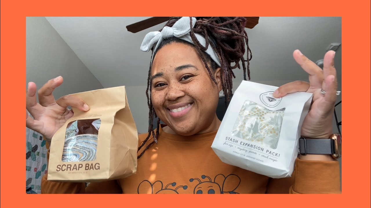 Unboxing Scrap Fabric from Fat Quarter Shop Moda and Ruby Star Society