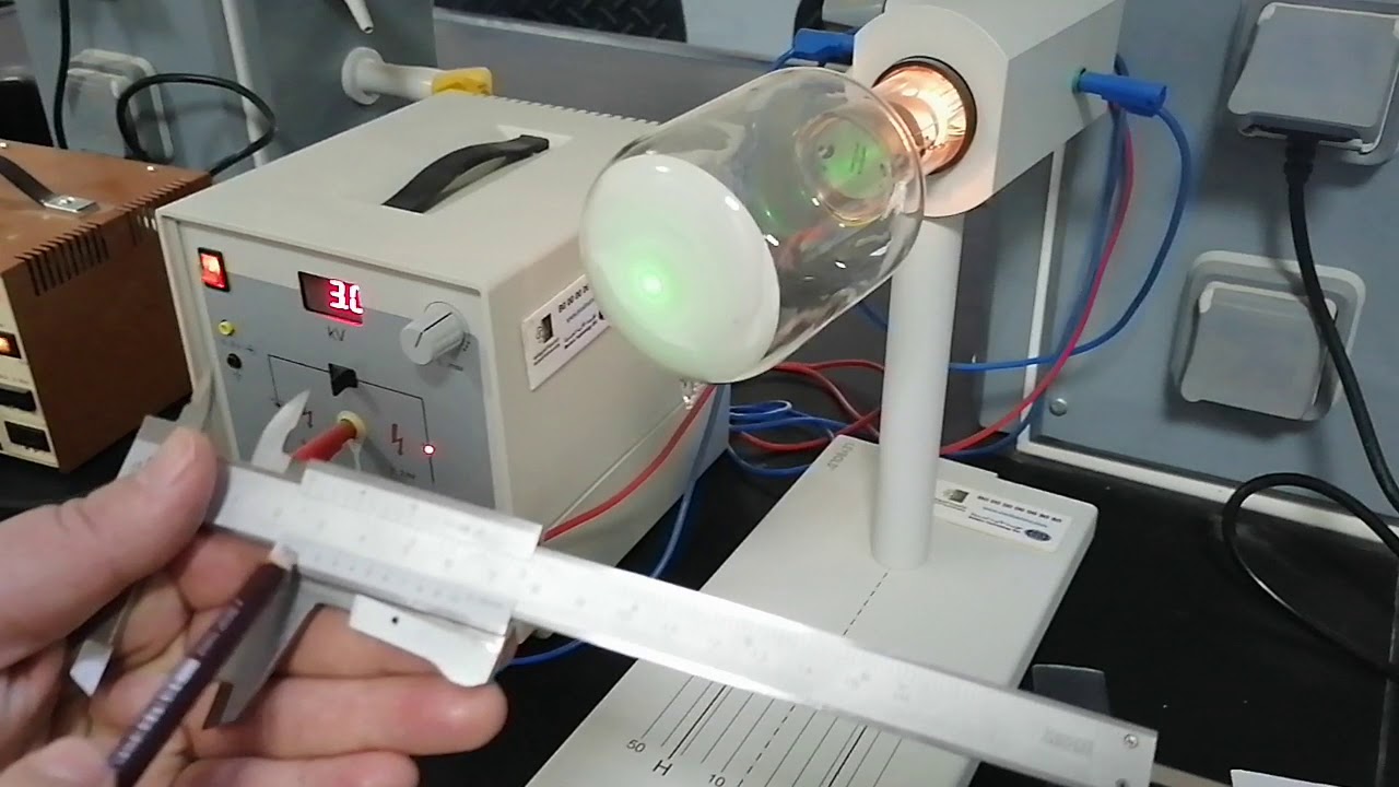 تجربة حيود الالكترونات Electron Diffraction experiment