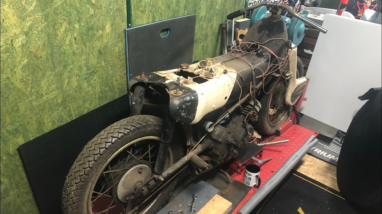 Ariel Arrow rebuild, Episode 3- Kick Start This Project