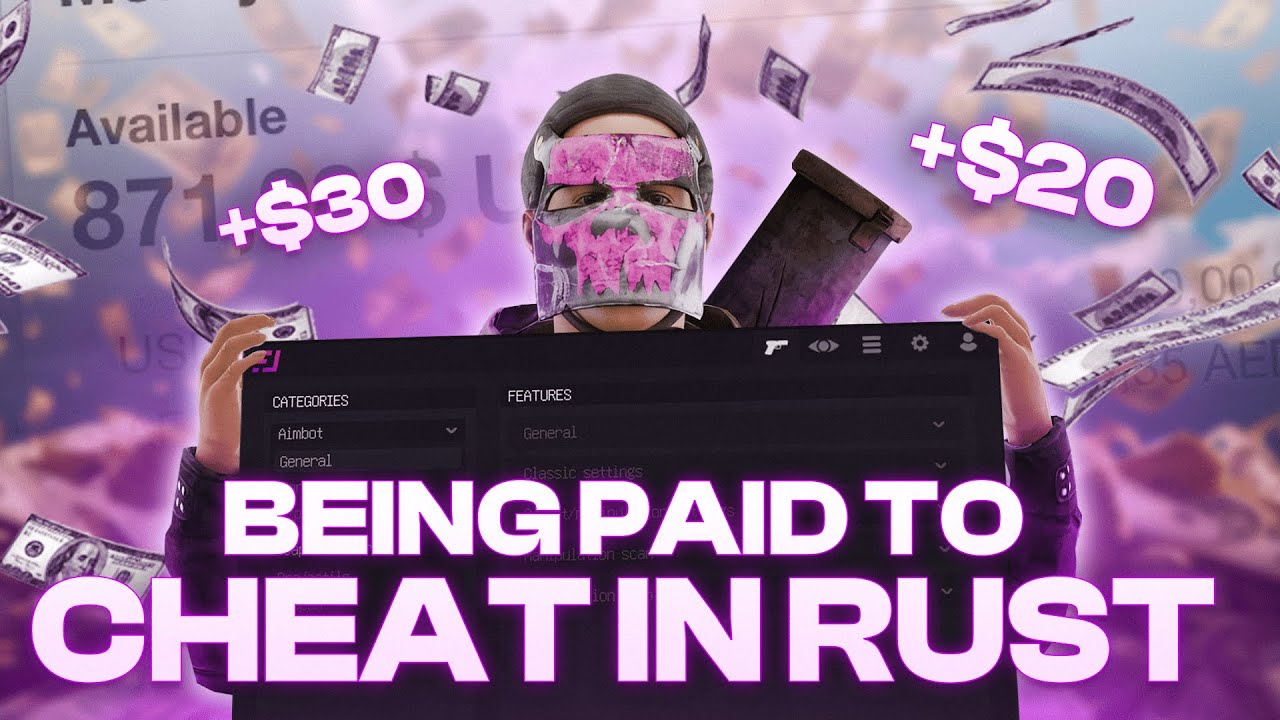 I got PAID to PLAY RUST with the best CHEAT