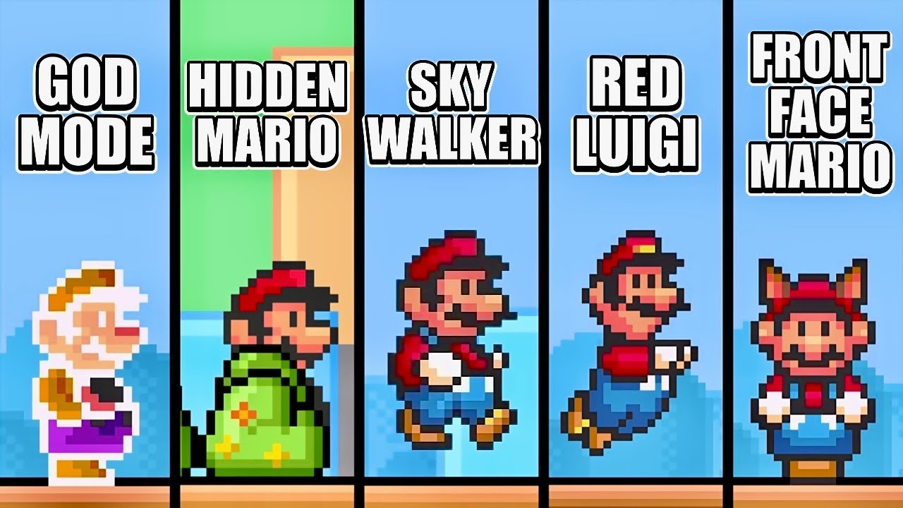 Funny & Amazing Super Mario Advance 4 Cheat Codes - GBA