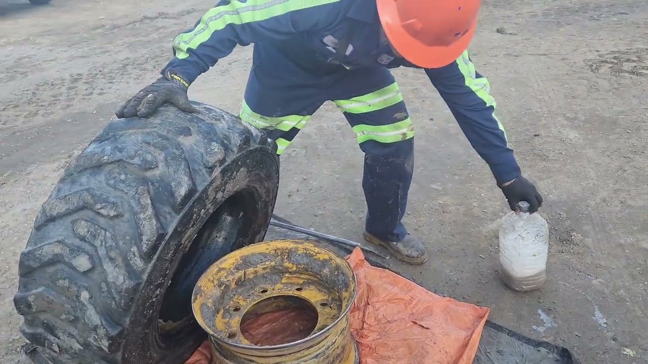 Encontramos el problema, Llanta 12-16.5 de Skip Loader,