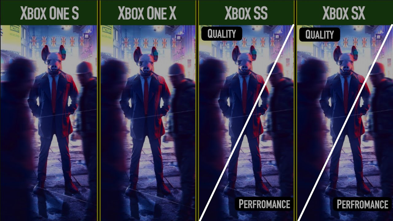 Watch Dogs: Legion [Patch 4.5] - Xbox One S|X & Xbox Series X|S - Comparison