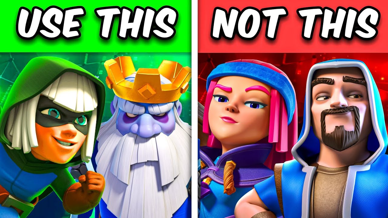 САМЫЕ недооцененные и САМЫЕ переоцененные карты в Clash Royale