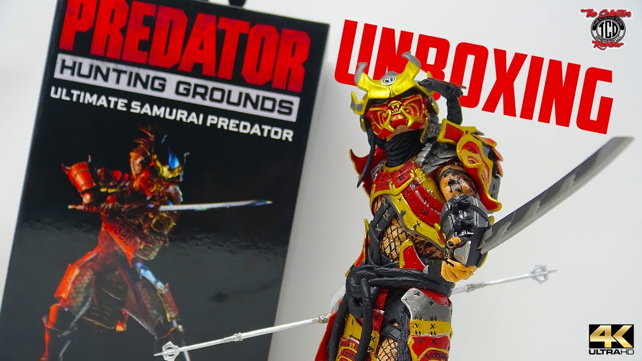 Распаковка и обзор фигурки Хищника из серии NECA Ultimate Samurai | Хищник: Охотничьи угодья