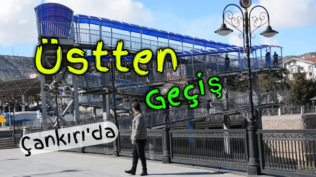 Çankırı'da Üç Katlı Üst Geçit..!