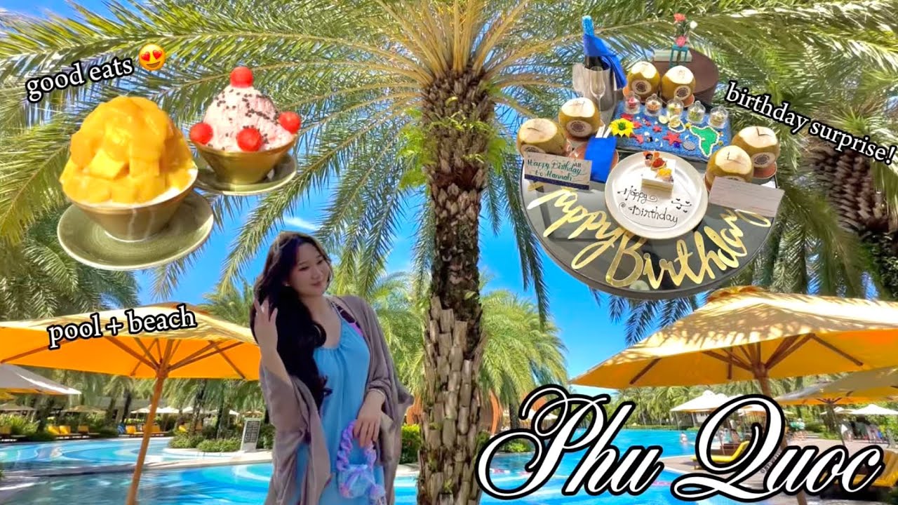 VLOG | Dreamy Phu Quoc Getaway 🇻🇳✨ Pullman Resort Tour, Pool, Beach, and Bingsu Day 🥭 