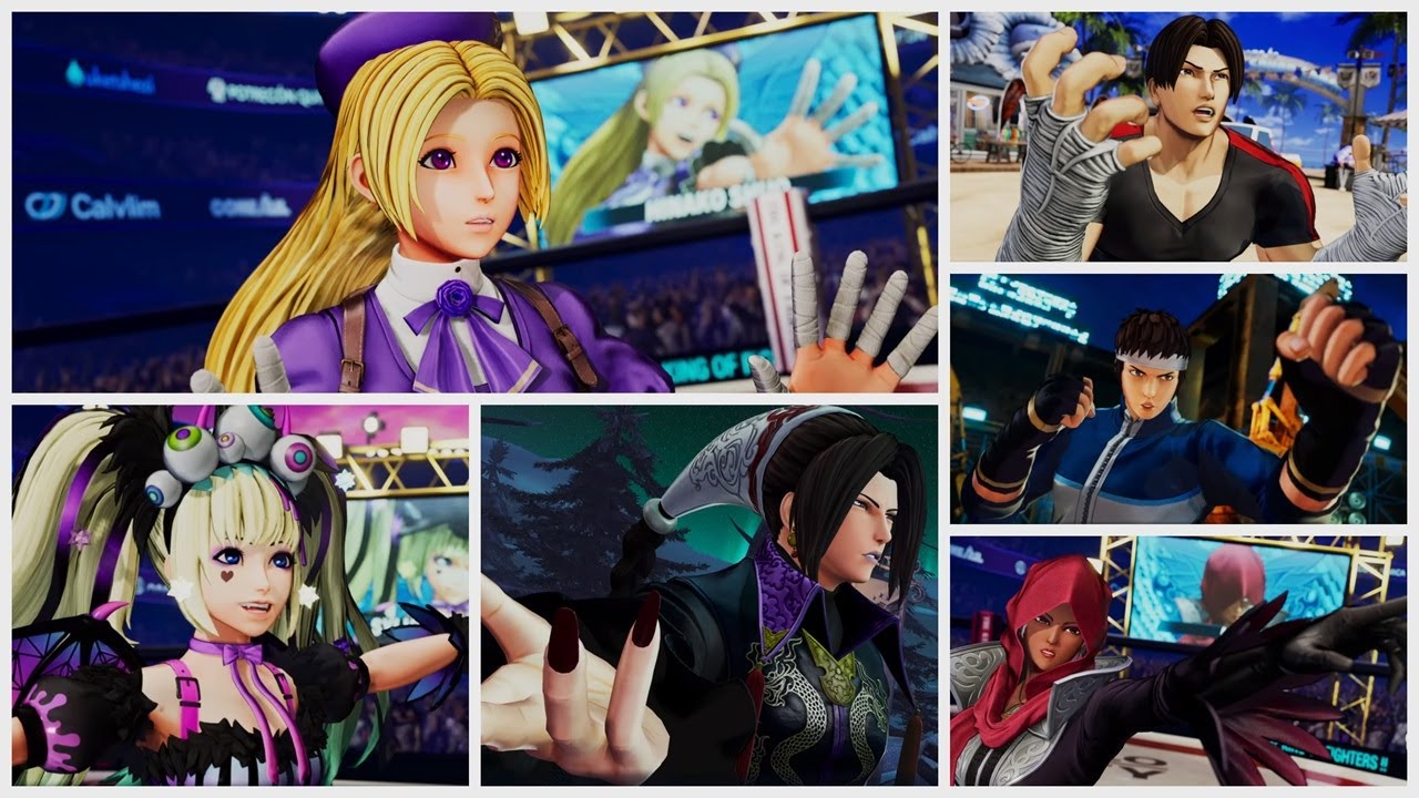 【全DLC込(Fighter＆Team  Pass)】KOF 15 掛け合いまとめ