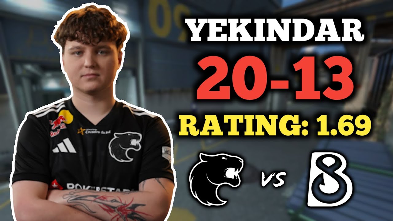 CS2 DEMO | YEKINDAR (20-13) FURIA vs B8 (TRAIN) | BLAST AUSTIN MAJOR 2025 STAGE 2