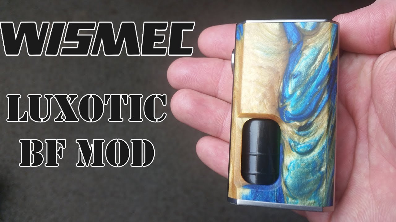 Wismec Luxotic Squonk BF Mod Review