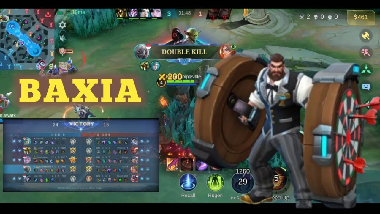 BAXIA|| HYPER BAXIA, MASIH BISA PICK TANK #mobilelegends #mlbb #baxiahyper #baxiagameplay