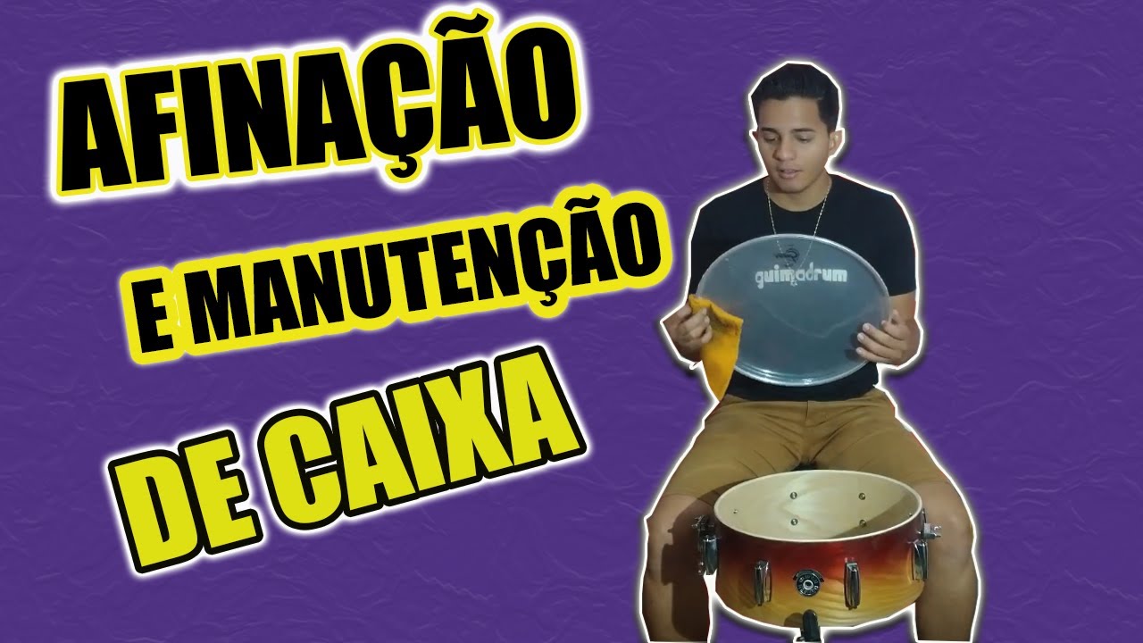 #4- Afinação e Manutenção da caixa!