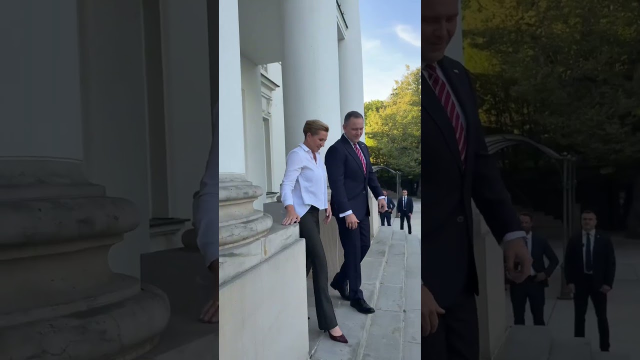 PREZYDENT KAROL NAWROCKI SPOTKAŁ SIĘ Z PRZYW&Oacute;DCAMI PRZED WYLOTEM DO USA!