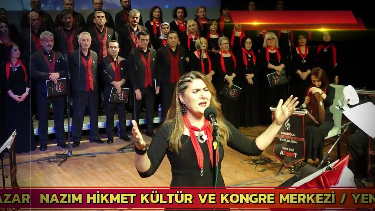 ANADOLU TÜRK HALK MÜZİĞİ TOPLULUKLARI  “DERİN KÖKLERİN TÜRKÜLERİ” KONSERİ SOLİST: NAZMİYE EFE ŞEN